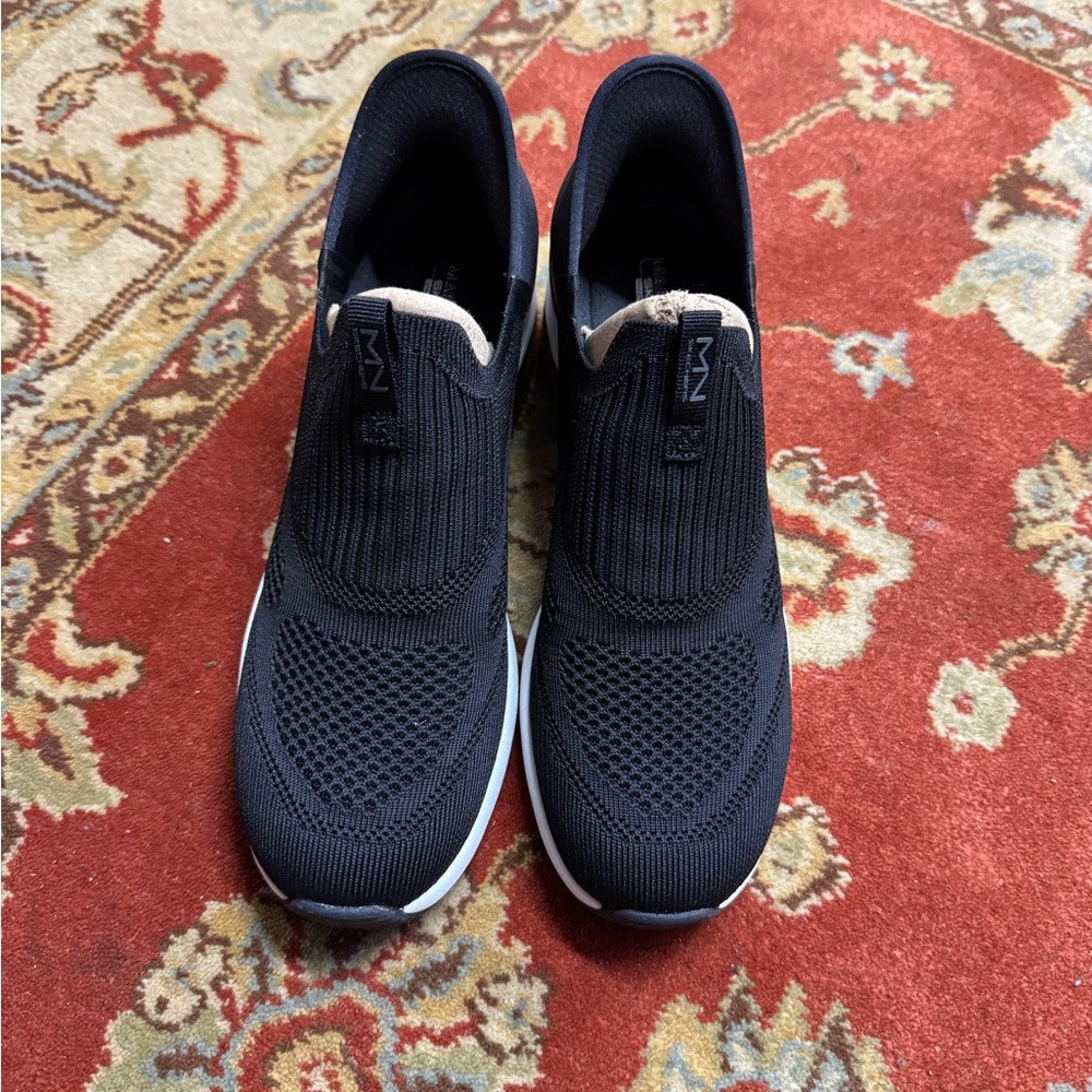 Mark Nason Black Slip-On Women's Sneakers